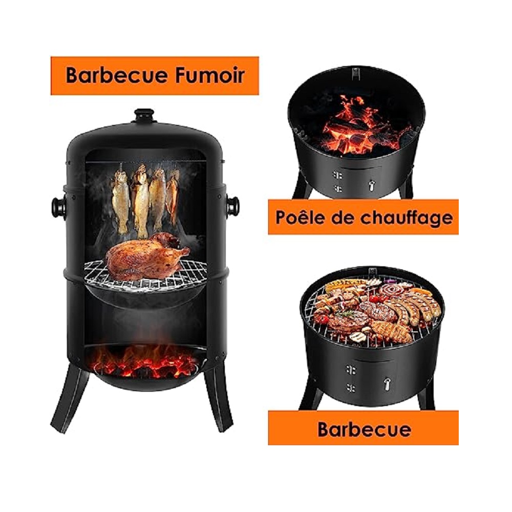 Grill Barbecue Charbon de Bois TecTake