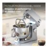 Robot Pétrin 1000W de marque KENWOOD Blanc